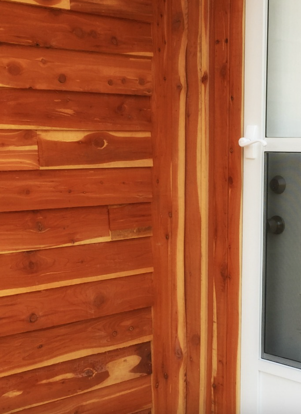 Aromatic Cedar Siding (Eastern Red Cedar) for Closet Lining and Small Woodworking Projects - Option for Rough Cut or Planed and Squared