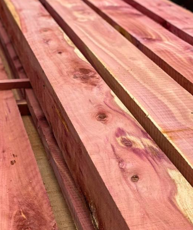 Eastern Red Cedar Beams