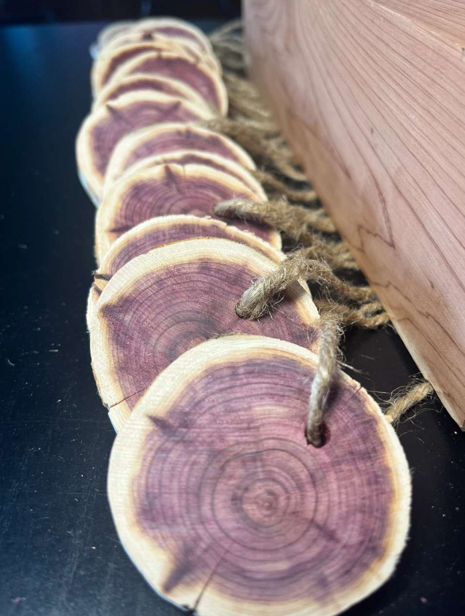 Aromatic Cedar Discs for Closets, Cars, Bathrooms, Pantries and Bedrooms to Air Freshen and Deodorize